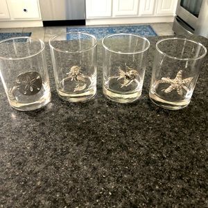 Four Nautical Glasses